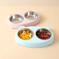 Doggydaart Double Plastic Bowl