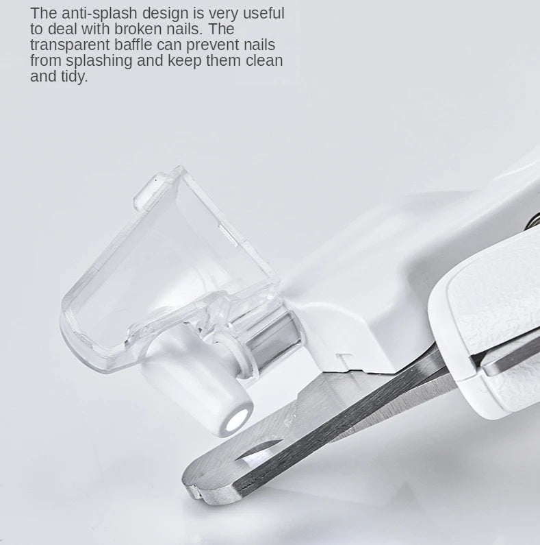 Doggydaart  Nail Clipper Scissors LED Light Nail Trimmer