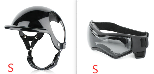 #12 Dog Motorcycle Safety Helmet