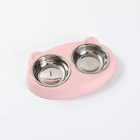Doggydaart Double Plastic Bowl