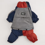 #14 Doggydaart Winter Color Matching Cotton-padded