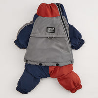 #14 Doggydaart Winter Color Matching Cotton-padded