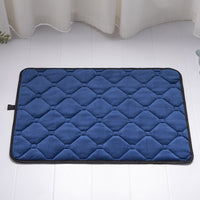 Winter large dog pet plush warm car dog mat