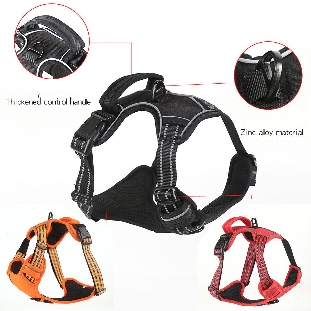 #13 Dog Harness No Pull Breathable Reflective Harness