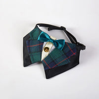 Pet Suit Bow Tie  Adjustable Bib
