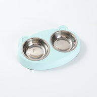 Doggydaart Double Plastic Bowl