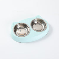 Doggydaart Double Plastic Bowl