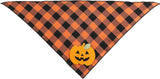 Halloween Bandana With Pumpkin Appliques