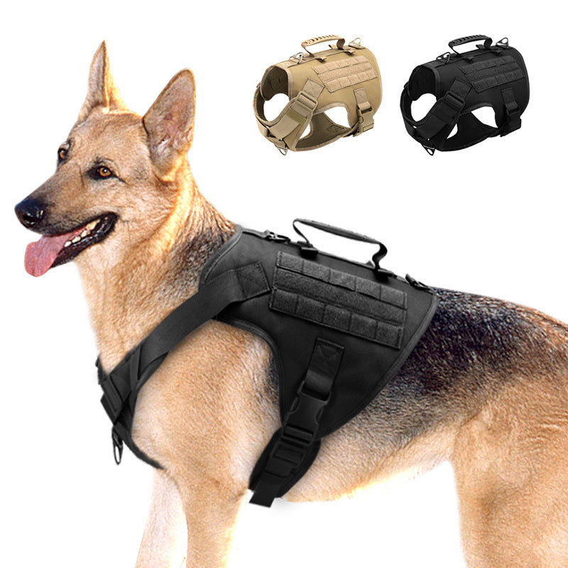 Tactics Chest Harness Vest Type Dog Collar