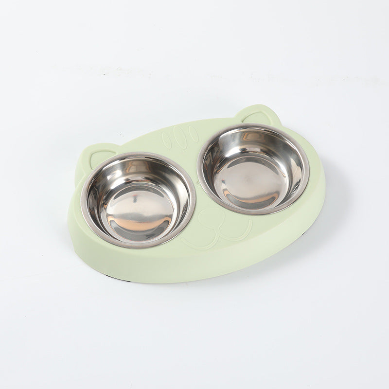 Doggydaart Double Plastic Bowl