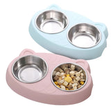 Doggydaart Double Plastic Bowl