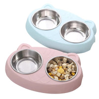 Doggydaart Double Plastic Bowl