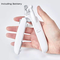 Doggydaart  Nail Clipper Scissors LED Light Nail Trimmer