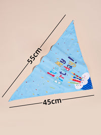 Creative Printing Triangular Binder Birthday Saliva Towel