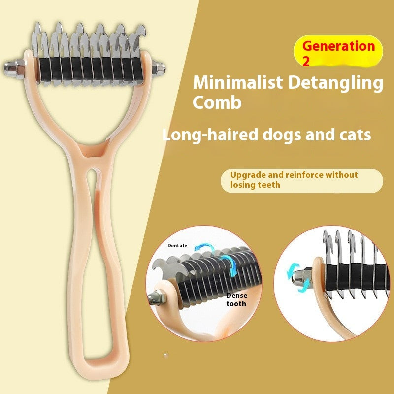 Dog Fur Knot Cutter For Grooming Shedding Tools