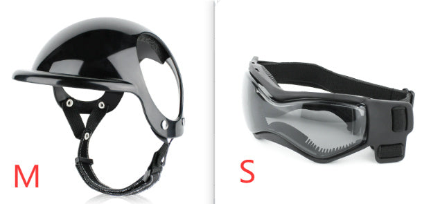 #12 Dog Motorcycle Safety Helmet