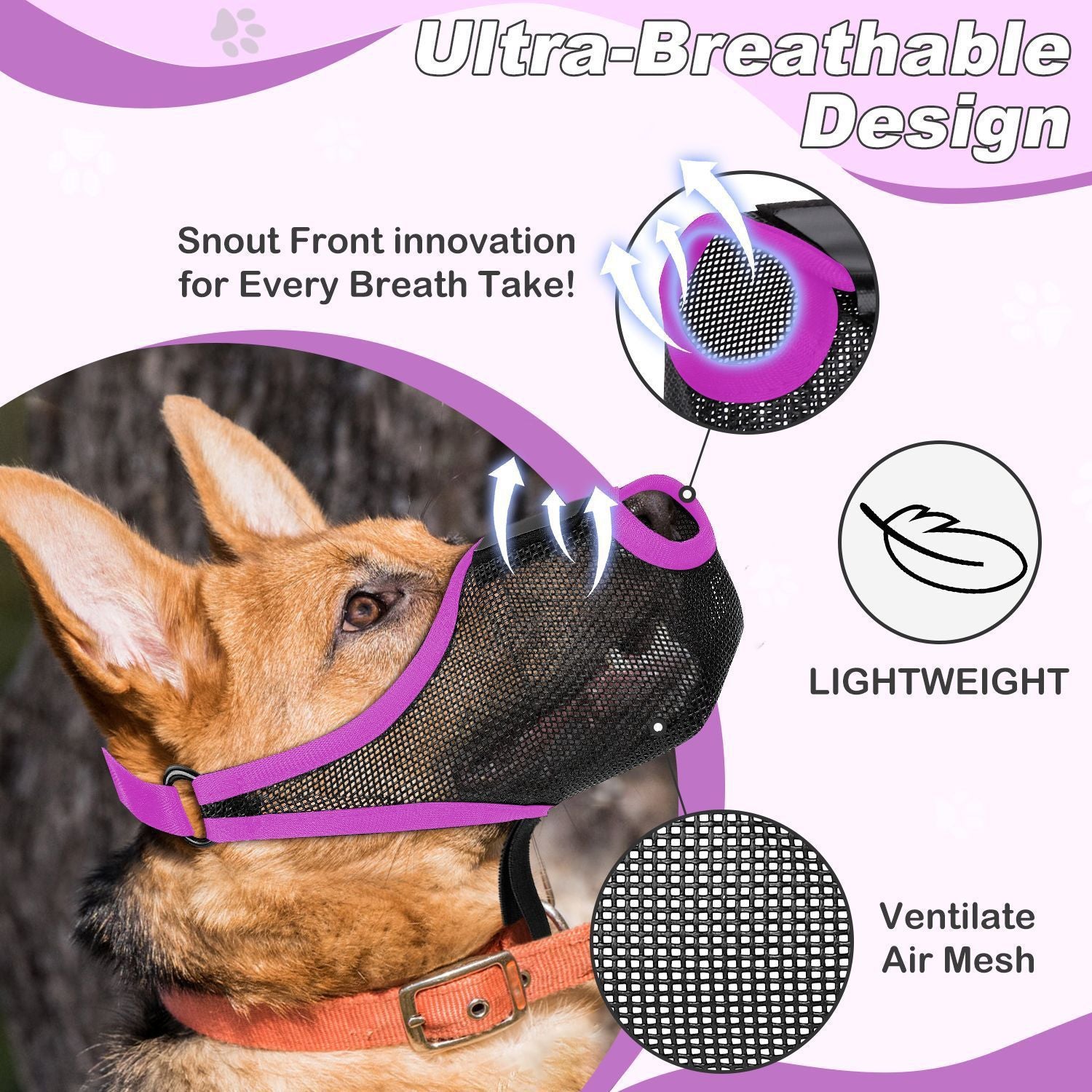 Doggydaart Muzzle Mask
