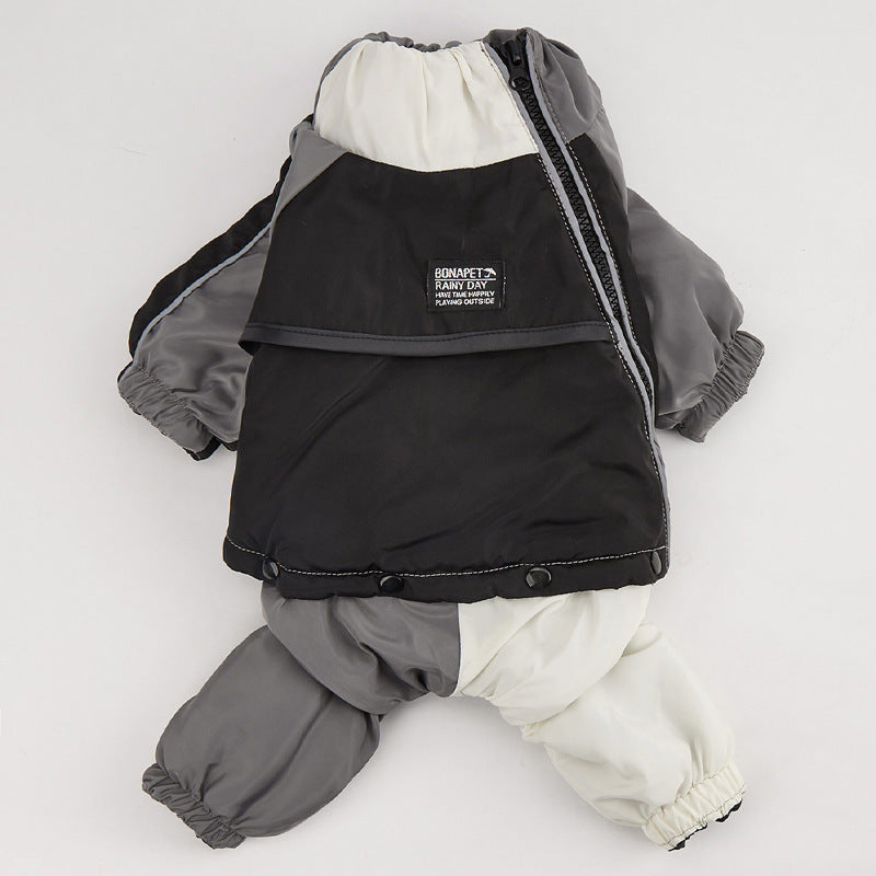 #14 Doggydaart Winter Color Matching Cotton-padded