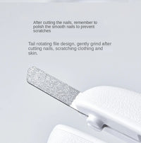 Doggydaart  Nail Clipper Scissors LED Light Nail Trimmer