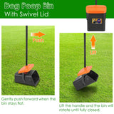 Pooper Scooper Kit With Bin