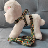 #3 Christmas Dog Leash Chest Harness
